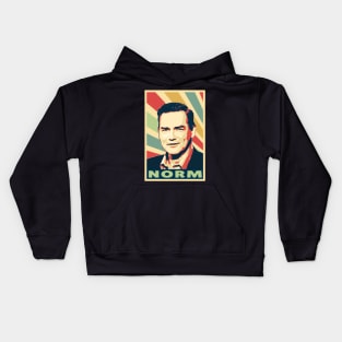 Norm Macdonald Vintage Colors Kids Hoodie